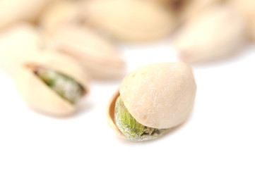 closeup pistachio