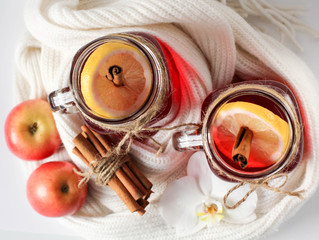 mulled wine, a warming drink