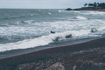 ocean and waves