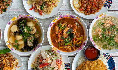Thai Food Mixed Dishes
