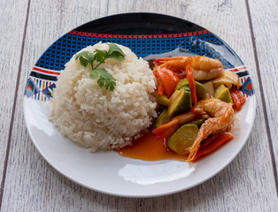 Thai Food Mixed Selections 