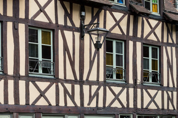 Fachwerk-Bürgerhäuser in Rouen