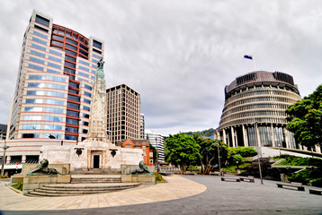  New Zealand Parliament Buildings in Wellington