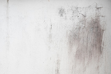 Dirty White Cement Wall