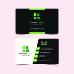Professional Business Card Template Design