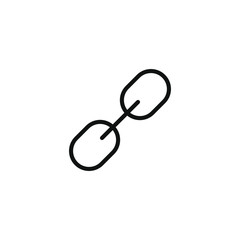 simple icon of a connection vector illustration