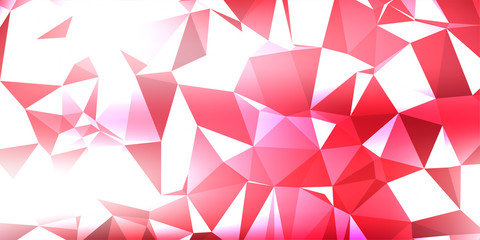 Fototapeta premium Red modern abstract background with geometric shapes