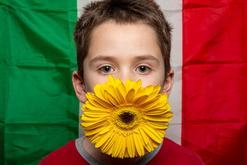 Italia bambino covid 19