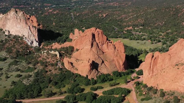 South Gateway Rock, Garden of the Gods, Colorado Springs, Colorado, USA