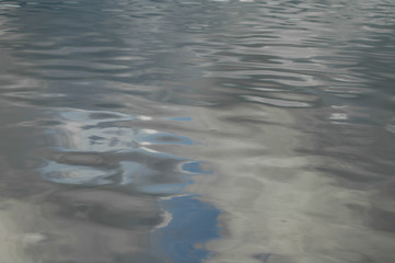 Reflections on Zambezi River, Livingstone, Zambia