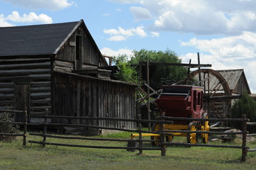 old farm barn