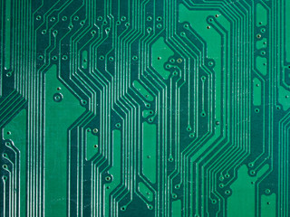 printed circuit for electronic components