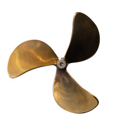 Right turning boat propeller © Onno