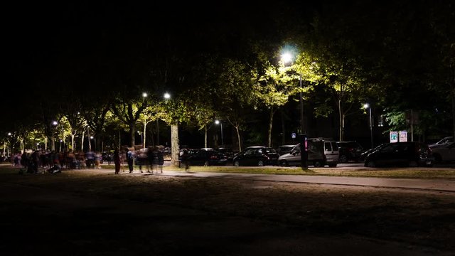 Timelapse sortie du vendredi soir quai de Bordeaux