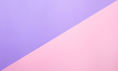 Pink and Purple texture background of fashionable pastel color with top view, minimal concept, flat lay.