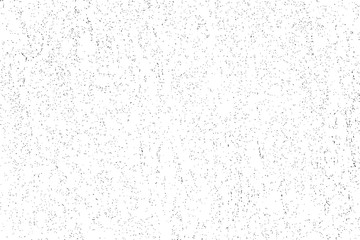 Grunge surface texture with small, randomly scattered dots. Abstract monochrome background with grain, sand and mud. Vector illustration. Overlay template.