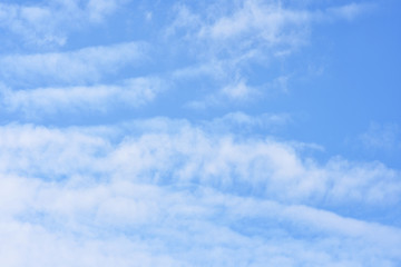 blue sky with clouds