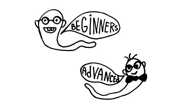 Illustration of a colorful earthworm expressing its thoughts. black white illustration
