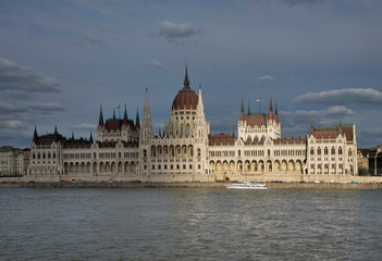 Hungarian parliament building in Budapest. Hungary