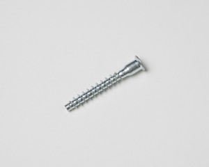 
self tapping screw on a white background