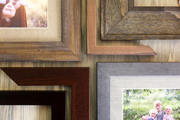 Collection of Solid Wood Picture Frame Samples