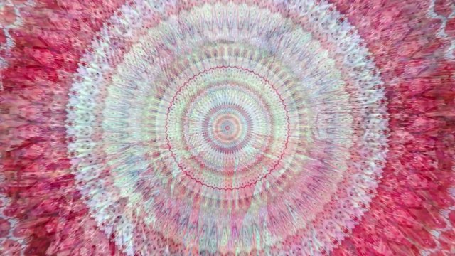 Fabulous Dreamlike Psychedelic Blur footage background of motion surface of trendy colorful original Abstraction Art pattern flow. Moving Seamless loop psychotherapy.