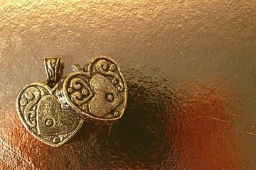 
antique heart decoration