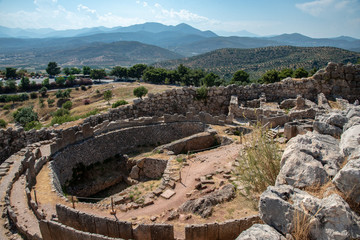 Fototapeta na wymiar Mykines Ruins