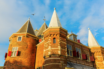 The Waag building in Amsterdam, Netherlands