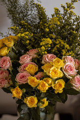 Rose flowers, Rose flowers in vas