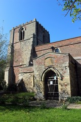 Fototapeta na wymiar St Lawrence Church, Sigglesthorne, East Riding of Yorkshire.