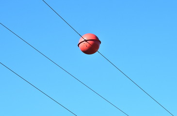 Marker Ball on Power Line
