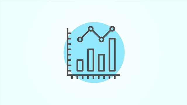 Market Analysis Motion Graphic Animation.