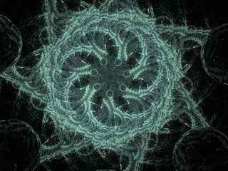 Imaginatory fractal background Image