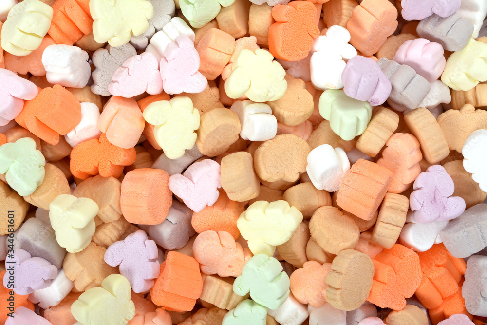 Sticker marshmallows