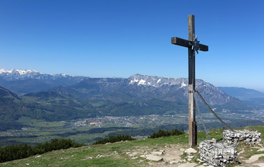 Salzburg - Wandern im Tennengau - Blick vom Schlenken (1648m)