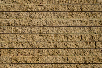 beige brick wall, natural masonry