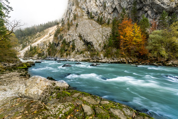 Fluss, Herbst, Eins
