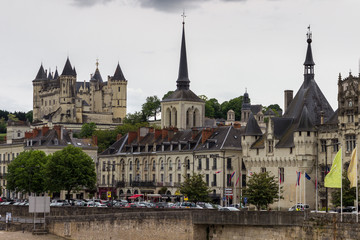Fototapeta premium View of Loire valley in France