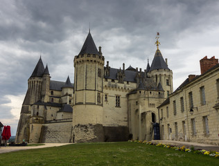 Fototapeta na wymiar View of Loire valley in France