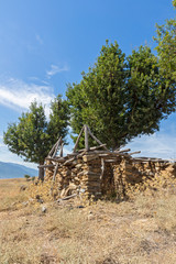 Landscape of Ograzhden Mountain, Bulgaria