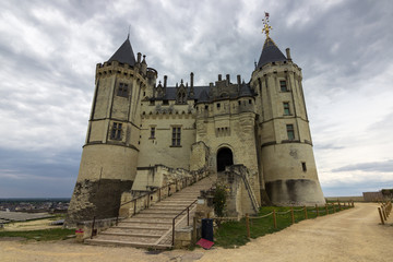 Fototapeta premium View of Loire valley in France
