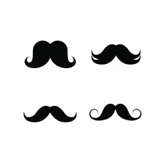 set of mustaches