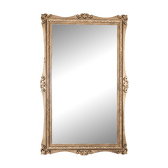 rectangular large vintage mirror