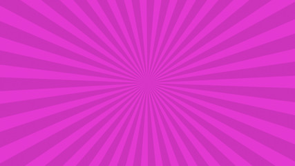 Pop art sunrays background