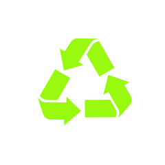 Obraz premium recycle symbol icon