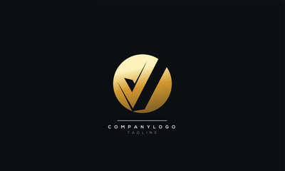 Letter V Logo Design Icon Vector Symbol