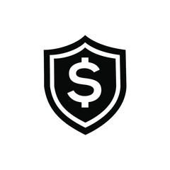 shield with dollar sign