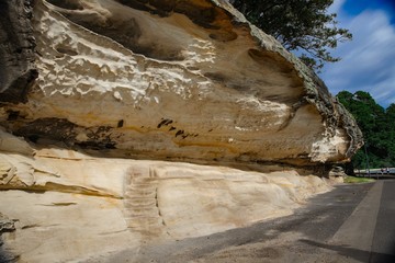 Beautiful Park on Sydney Australia harbour 