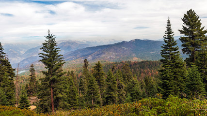 Views from Panoramic Point in California, USA.